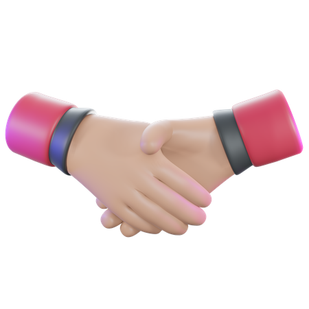 Handshake  3D Icon