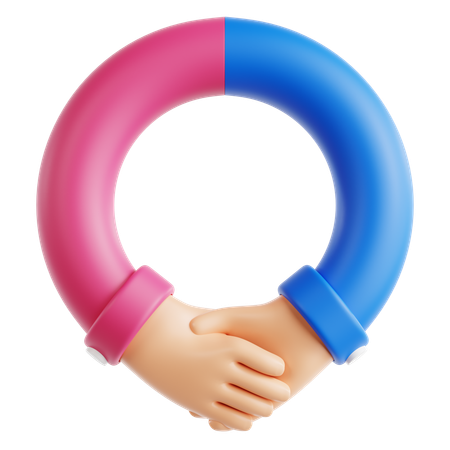 Handshake  3D Icon