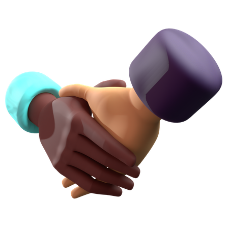 Handshake  3D Illustration