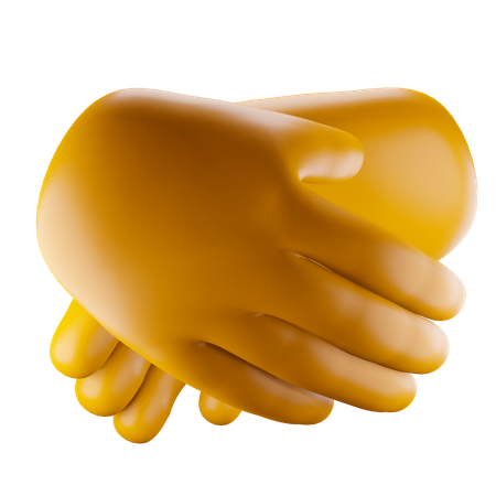 Handshake  3D Illustration