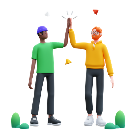 Handshake  3D Illustration