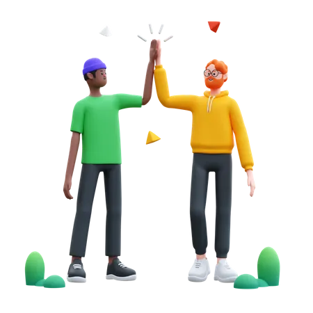 Handshake  3D Illustration