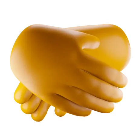 Handshake 3D Illustration