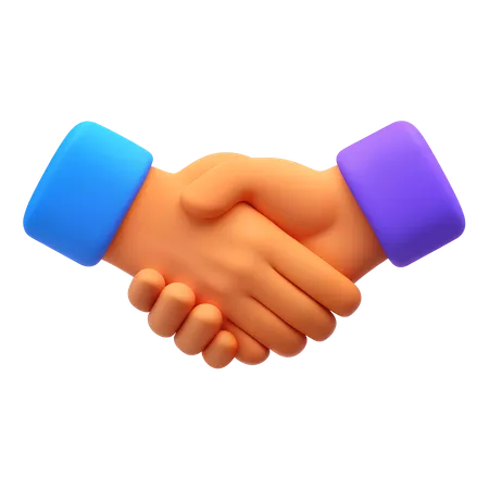 Handshake Agreement  3D Icon