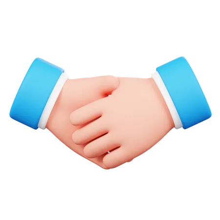 Handshake Gesture  3D Icon