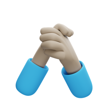 Handshake Gesture  3D Icon