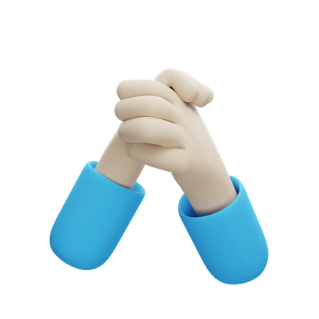 Handshake Gesture  3D Icon