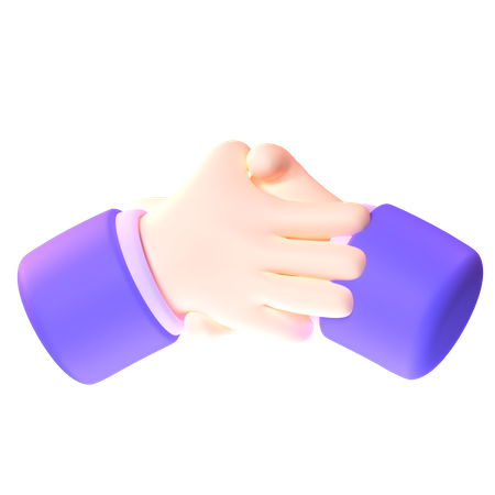 Handshake Gesture  3D Icon
