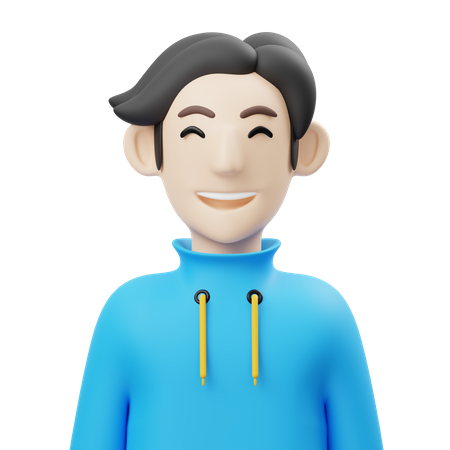 Handsome Boy  3D Icon