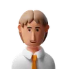 Handsome businessman avatar