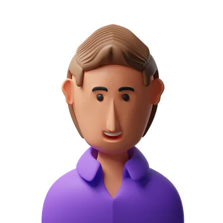 Handsome Man Download This Item Now 3D Icon