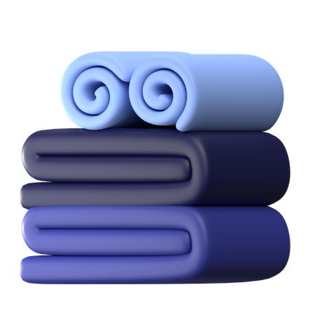 Handtuch  3D Icon