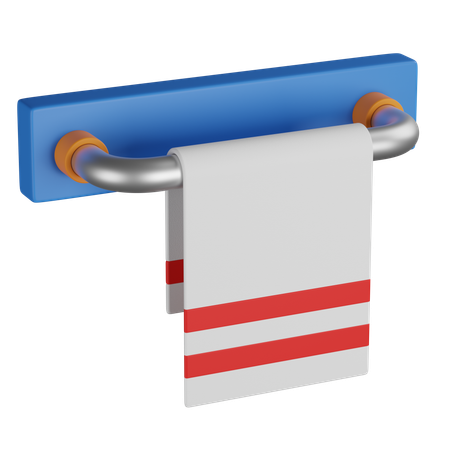 Handtuch  3D Icon