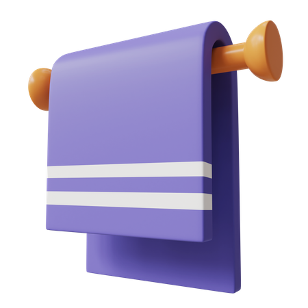 Handtuch  3D Icon