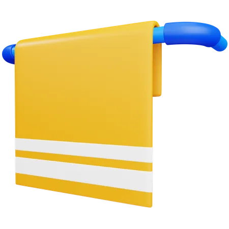 Handtuch  3D Icon