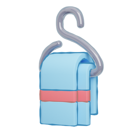 Handtuchhalter  3D Icon