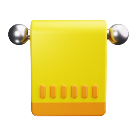 Handtuchhalter  3D Icon