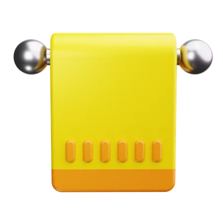 Handtuchhalter  3D Icon