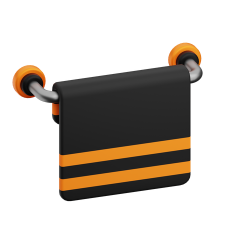 Handtuchhalter  3D Icon