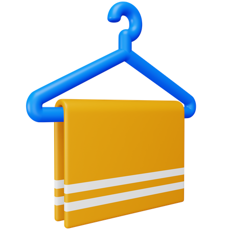 Handtuchhalter  3D Icon