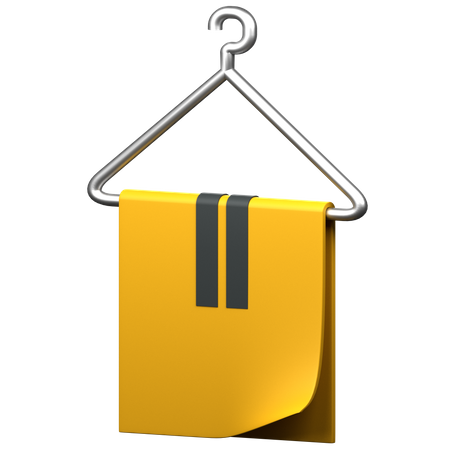 Handtuchhalter  3D Icon