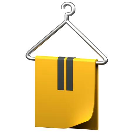 Handtuchhalter  3D Icon