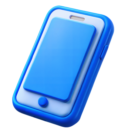 Mobiltelefon  3D Icon