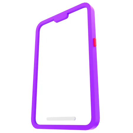 Mobiltelefon  3D Icon