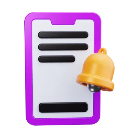 Mobiltelefon  3D Icon