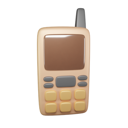 Handy, Mobiltelefon  3D Icon