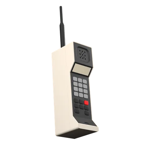 Mobiltelefon  3D Icon