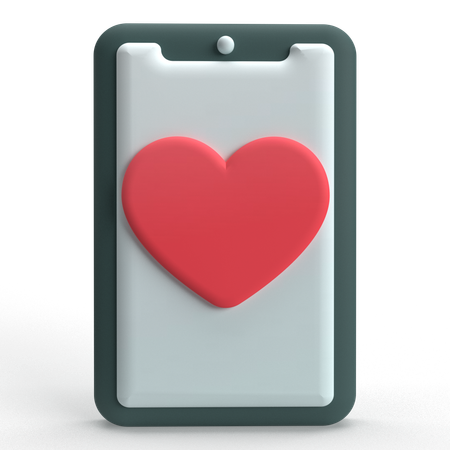 Mobile liebe  3D Icon