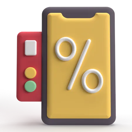 Handyrabatt  3D Icon