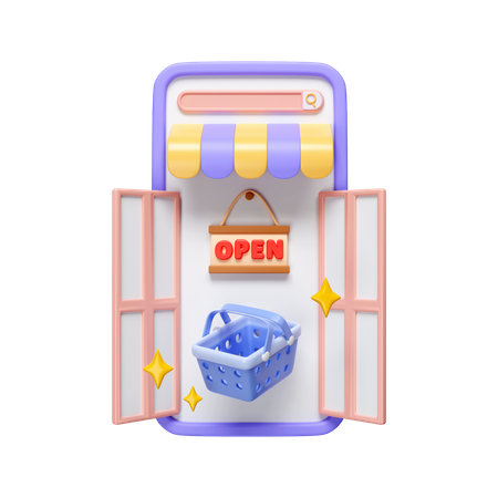 Handy Shop  3D Icon