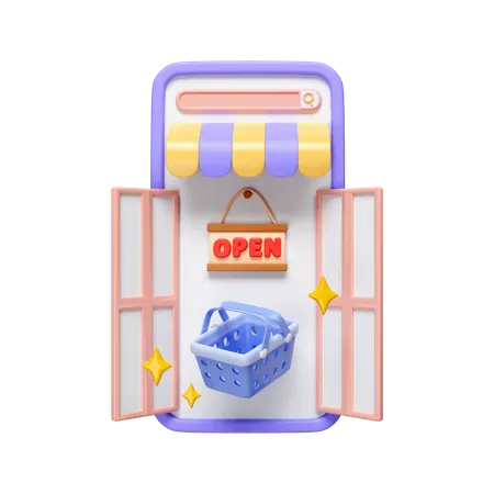 Handy Shop  3D Icon