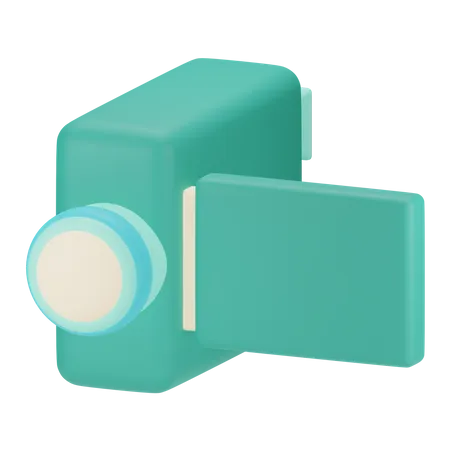 Handycam 3 D Retro 3D Icon