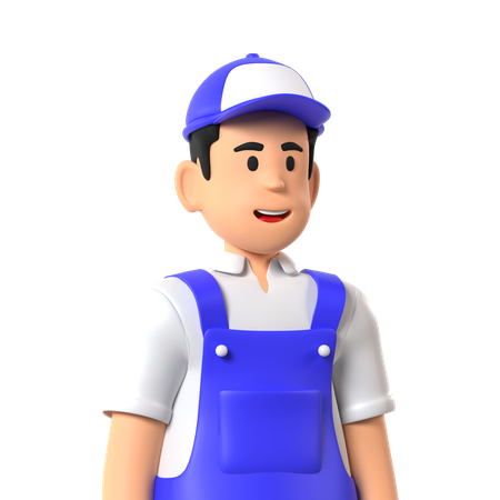 Handyman  3D Icon