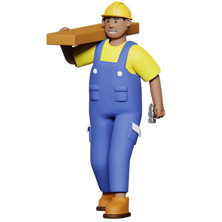 Handyman  3D Icon