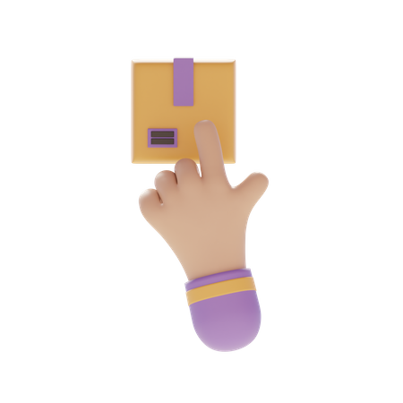 Handzeigepaket  3D Icon