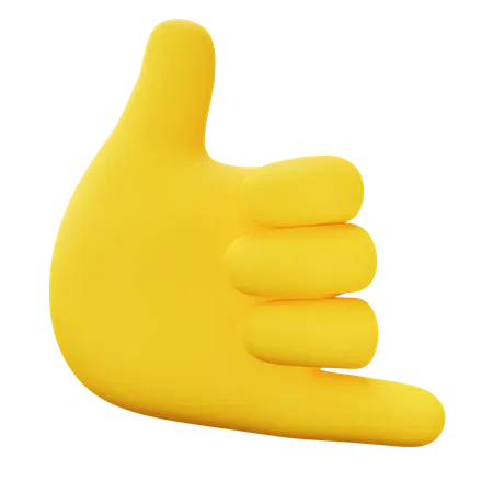 Hang Loose 3D Icon