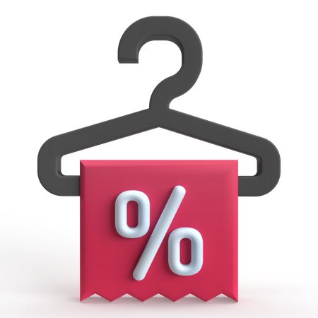 Hanger Discount  3D Icon