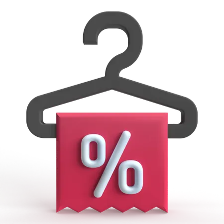 Hanger Discount  3D Icon