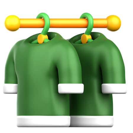 Hanging Clothes  3D Icon