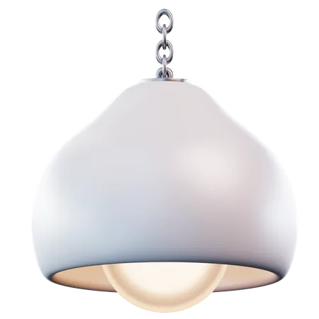 3 D Illustration Hanging Lamp 3D Icon