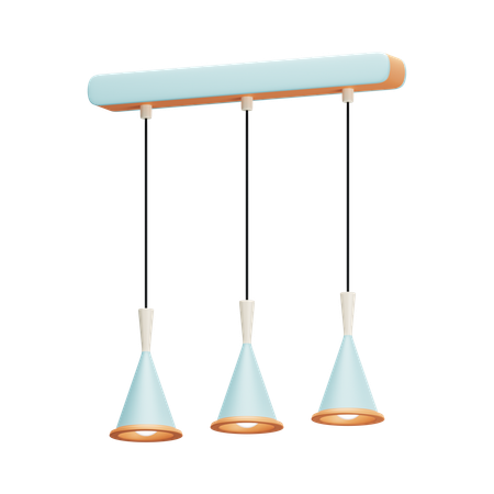 Hanging lamp  3D Icon