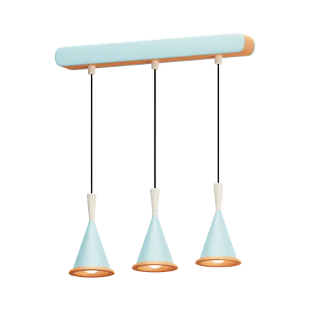 Hanging lamp  3D Icon