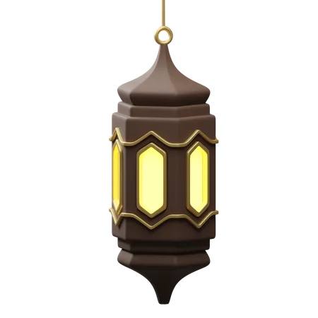 Hanging lantern  3D Icon