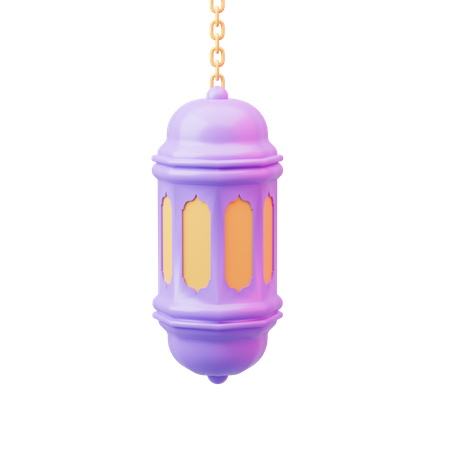 Hanging Lantern 3D Icon