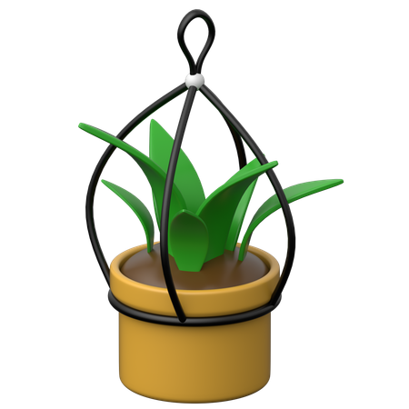 Hanging Pot  3D Icon