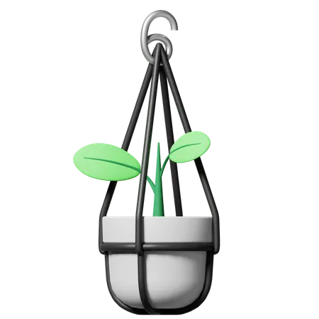 Hanging Pot  3D Icon